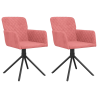 Chaises pivotantes Clinton