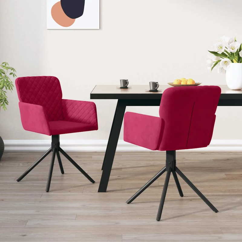 Chaises pivotantes Clinton