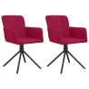 Chaises pivotantes Clinton