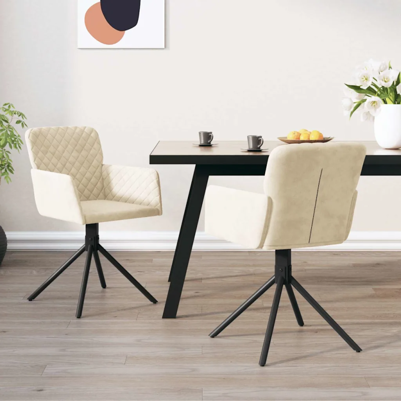 Chaises pivotantes Clinton
