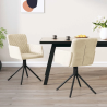 Chaises pivotantes Clinton