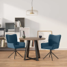 Chaises pivotantes Catherine
