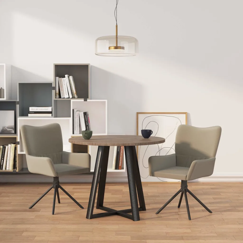 Chaises pivotantes Catherine