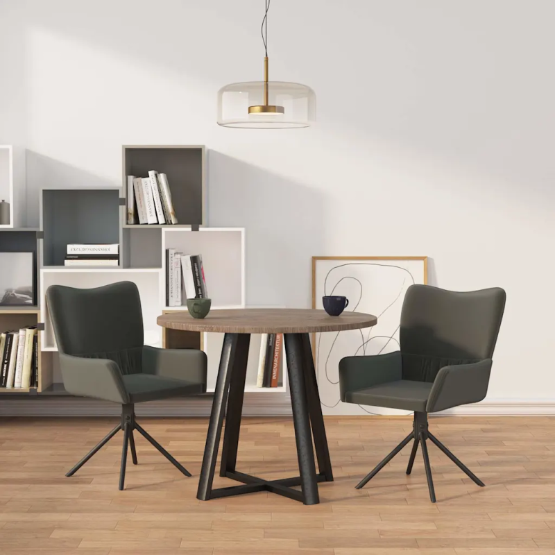 Chaises pivotantes Catherine