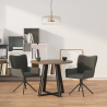 Chaises pivotantes Catherine
