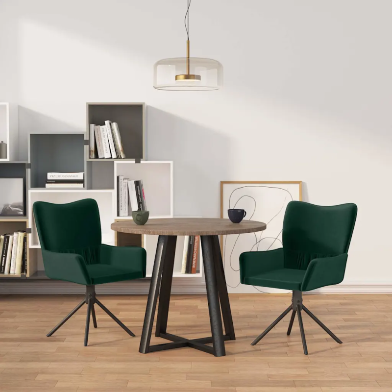 Chaises pivotantes Catherine