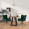 Chaises pivotantes Catherine