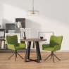 Chaises pivotantes Catherine