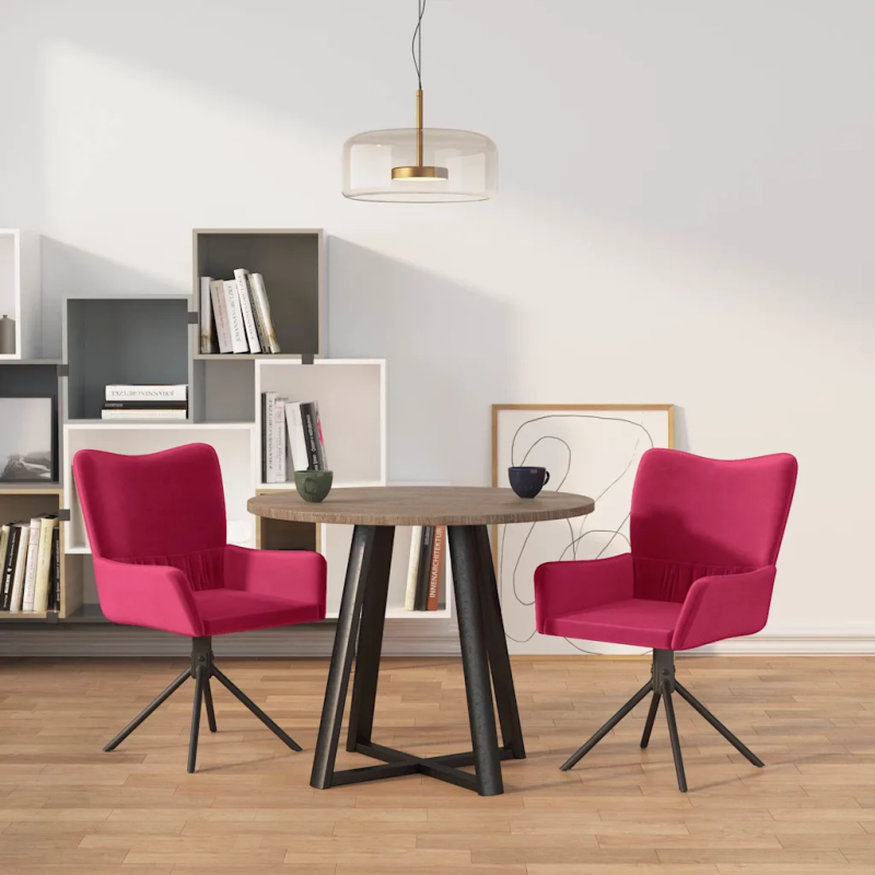 Chaises pivotantes Catherine