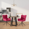 Chaises pivotantes Catherine