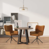 Chaises pivotantes Catherine