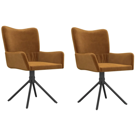 Chaises pivotantes Catherine