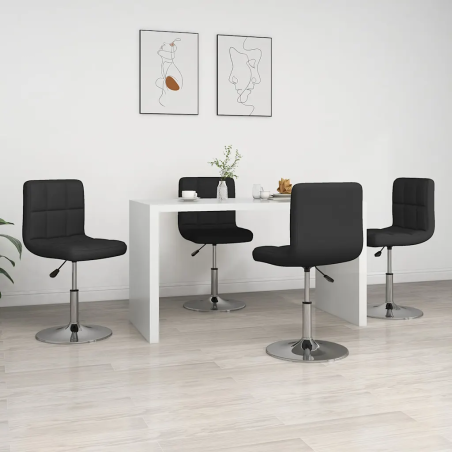 Chaises Macdougal — Similicuir · Noir