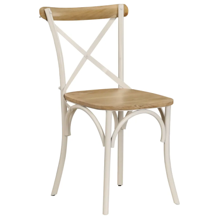 Chaises Gansevoort — Bois · Blanc