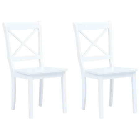 Chaises Abingdon blanches
