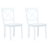 Chaises Abingdon blanches