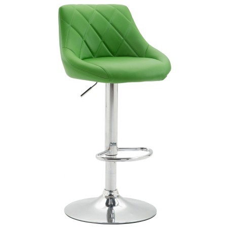 Tabouret de bar Crosby — Similicuir · Vert
